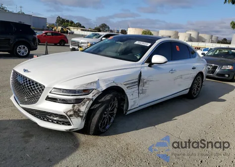 2021 Genesis G80 Base from USA, damaged, VIN KMTGB4SC6MU073607